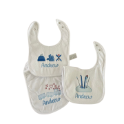 Yếm cho bé thêu hình theo yêu cầu